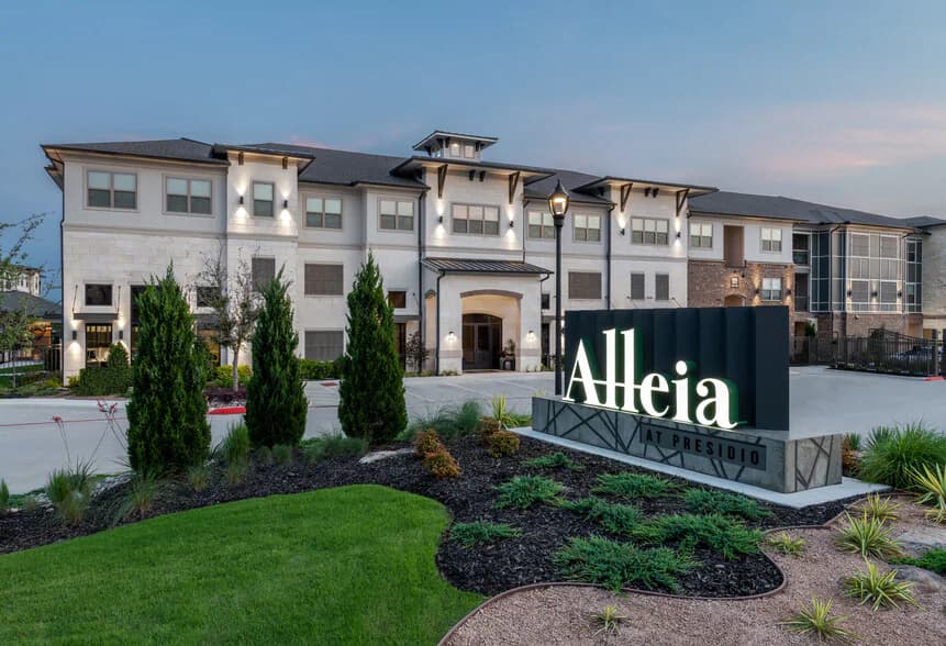 Alleia at Presidio in Fort Worth, Texas