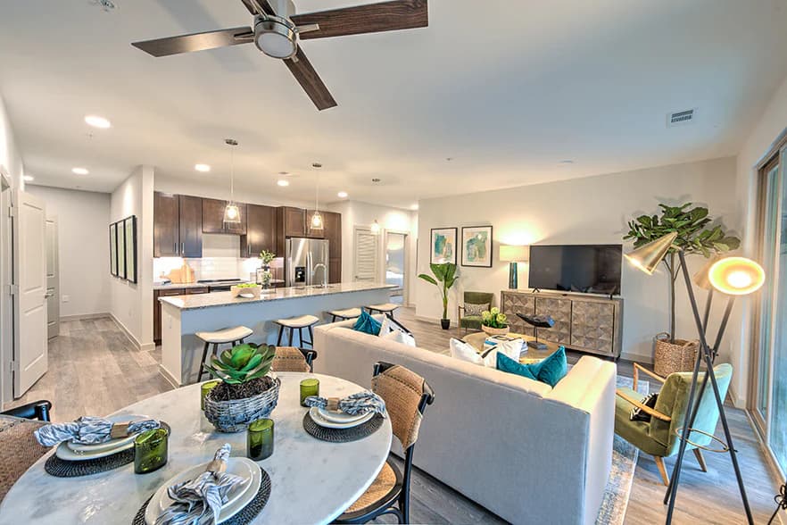 The Pointe at Valley Ranch Town Center in New Caney, Texas
